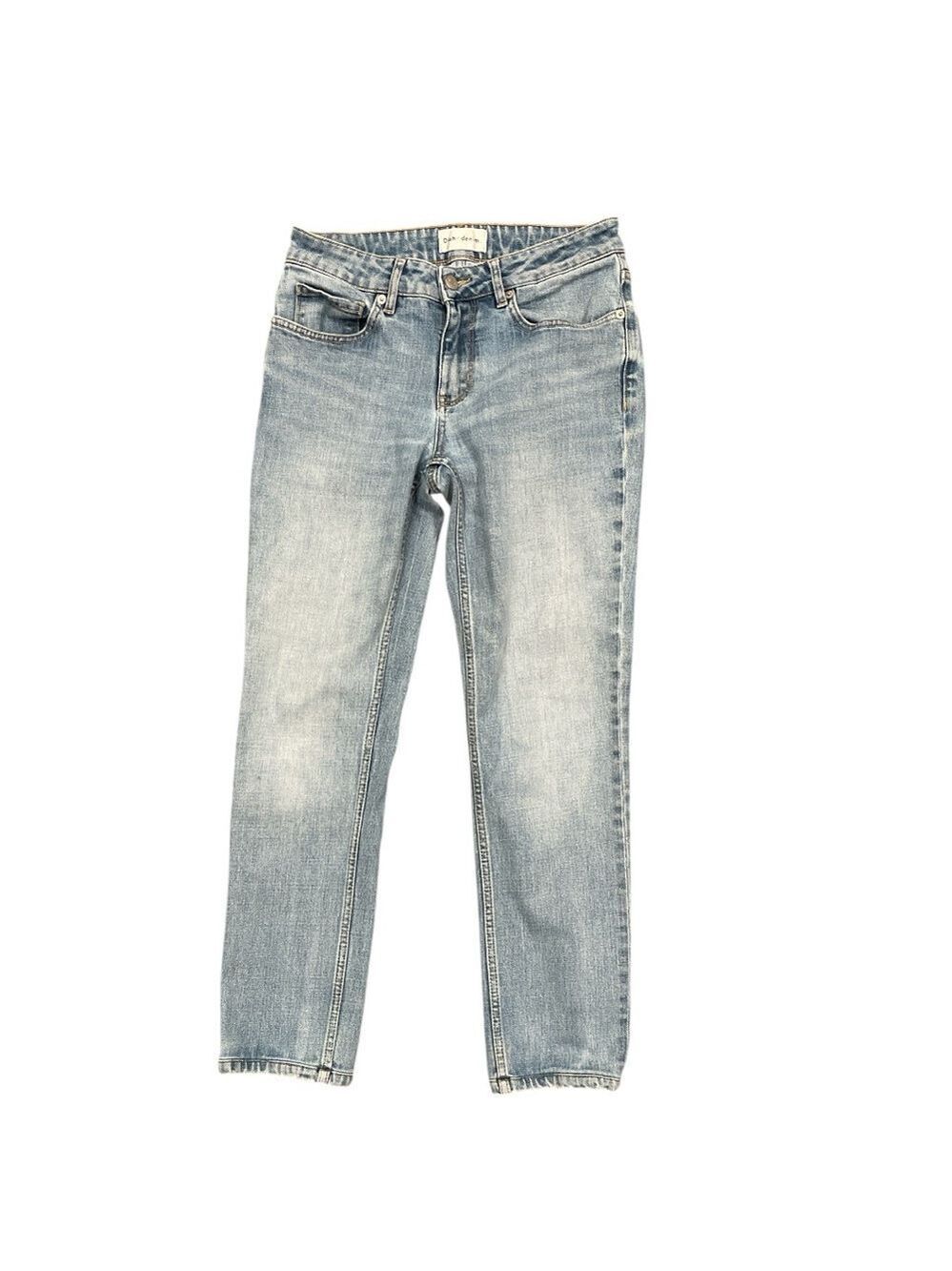 Dish Denim Women’s Straight Leg Jeans W27 Light Wash Vancouver Brand